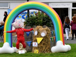 Supporting image for story: In pictures: Pattingham Scarecrow Festival returns with more than 120 brilliant creations including Ozzy Osbourne