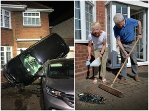 Supporting image for story: 'We couldn't believe it': Couple left stunned at freak car smash