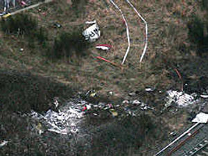 Supporting image for story: Three feared dead in plane crash