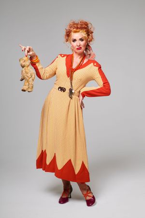 Claire Sweeney as Miss Hannigan. Photo by Matt Crockett