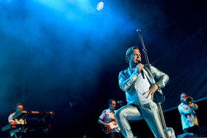 Olly Murs performing at Telford's QEII Arena. Picture: Sam Bagnall