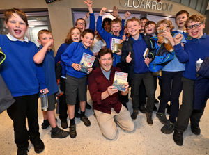 Supporting image for story: Teachers and children unite at theatre for Shropshire Bookfest's Big Book Award