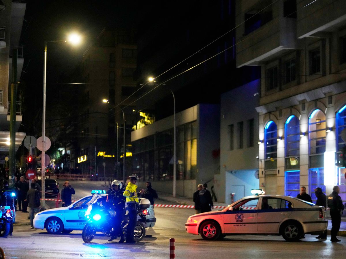 Bomb explodes outside Greek railway company offices in Athens