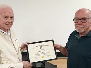 Supporting image for story: Roger marks 50 years of song as dedicated chorister