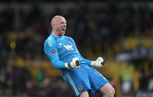 John Ruddy reacts to making it to the Cup semi-finals (AMA)