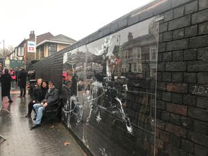 Protected Banksy artwork in Birmingham