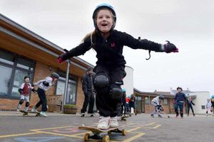 Supporting image for story: Watch: All aboard as Telford pupils enjoy lesson with a difference