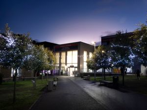 Supporting image for story: Wolverhampton hospital kicks off festive season with Christmas lights switch-on