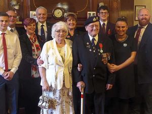 Supporting image for story: Normandy veterans honoured by Légion d'honneur