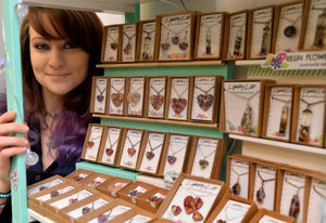 Jewellery maker Lynsey Harris