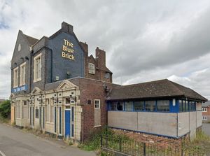 The vacant Blue Brick pub in Brierley Hill which developers plan to convert into homes. Picture Google free for LDRS use