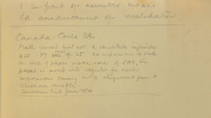 The distinctive handwriting of Gil’s father in the book