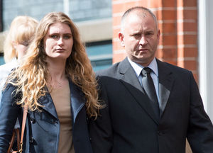 Lydia and Peter Wilkinson arrive at Birmingham Crown Court