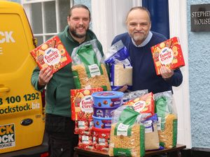 Supporting image for story: 'It's a pretty and historic town but there are vulnerable people with needs': Storage firm delivers Christmas lifeline to Ludlow refuge