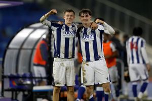 Ryan Colesby, left, and Alfie Maughan have both stepped up to under-21s level and impressed this season. (Photo by Adam Fradgley/West Bromwich Albion FC via Getty Images)