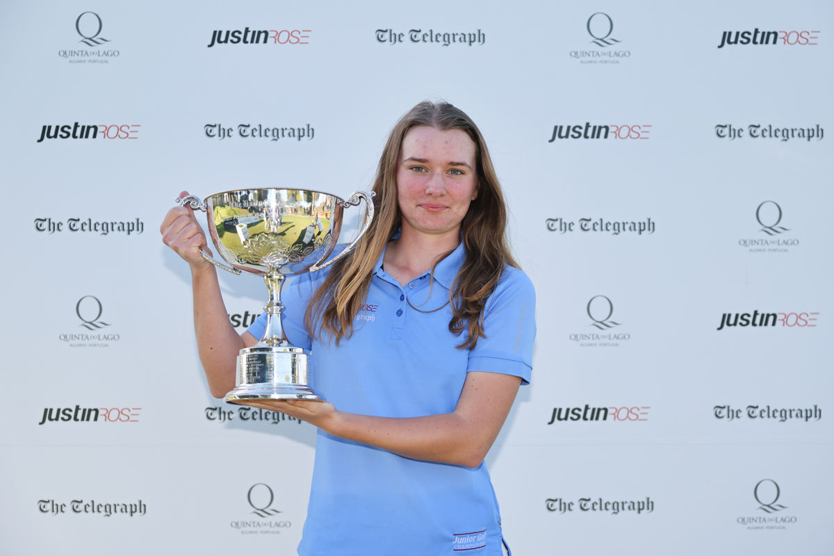 Shropshire teenager claims commanding victory at 40th anniversary of &lsquo;unofficial Major of junior golf&rsquo;