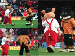 Supporting image for story: 20 years ago: When Wolfie scrapped with three pigs