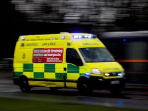 Supporting image for story: Two men taken to hospital with serious injuries after crash at Halesowen roundabout - one arrested