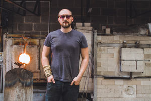 Elliot Walker is an expert glassblower who grew up in Codsall