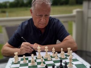 Supporting image for story: Shropshire chess player publishes new book