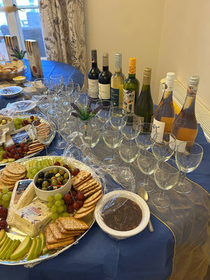 HC-One’s Brompton House Care Home’s Cheese and Wine Party