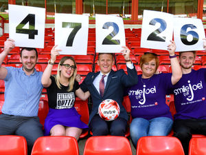 Supporting image for story: Charity match raises £47,000 in aid of Smile for Joel and Compton Hospice