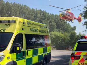 Supporting image for story: Tipton crash leaves two men with potentially life threatening injuries and a third seriously hurt