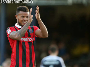 Supporting image for story: Dom Smith happy to take wide route at Shrewsbury