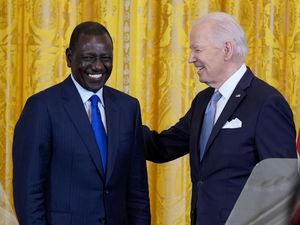 Supporting image for story: Actors, musicians and politicians join White House state dinner honouring Kenya