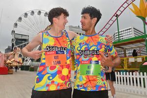  RAF Cosford lads, Kit Naylor and Kit Barter, ran for the OddBalls foundation