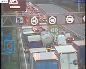 Delays of up to an hour are expected on the diversion route