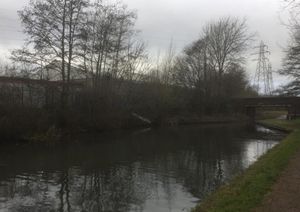 The Birmingham Canal near to Anchor Lane in Bilston. Photo: WYG Planning and Transport