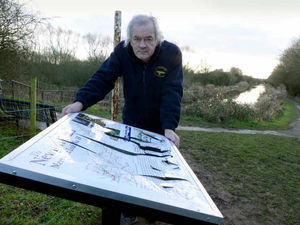 Supporting image for story: Watch: Shropshire canal vandalised twice in two months