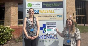 Charlene and Ellen, Social Prescribers at Blakenall Family Practice and Harden Health Centre North Walsall GP Practice
