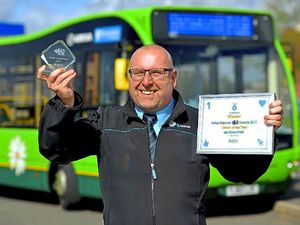 Supporting image for story: Shrewsbury bus driver Ian named best in the UK