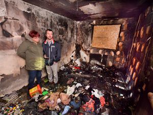 Supporting image for story: Cash raised to help Telford family who lost everything in 'stray firework' blaze  