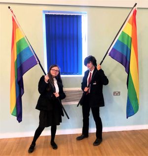 Holly Bishop and Ashton Evans