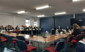 Local plan hearings at Meeting Point House in Telford. Picture: LDRS