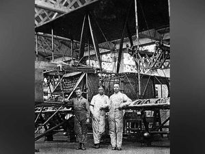 Supporting image for story: Shrewsbury First World War aircraft hangar is saved from housing development