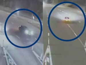 Supporting image for story: Terrifying moment ‘reckless’ Staffordshire driver goes wrong way on M6 toll