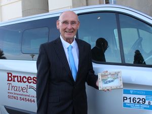 Supporting image for story: He's been going a fare while - taxi boss hailed for helping students