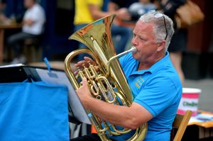 Brass Quartet 'The Brass Buttons' perform