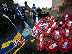Supporting image for story: Remembrance Sunday: Shropshire and Mid Wales pay tribute to fallen heroes - with PICTURES