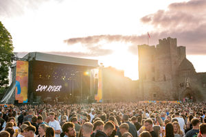 Sam Ryder lit up the venue with his stunning vocals. Picture: Andy Hughes Photography