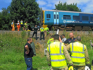Supporting image for story: Pair in court over rail crash