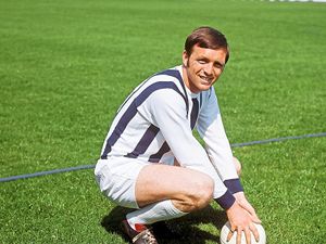 Albion legend Jeff Astle during his playing days