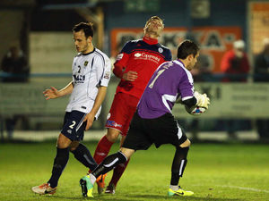 Supporting image for story: Hit for six: AFC Telford are the April Fools - match analysis and pictures