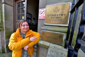 Jessica Michie, 18, represents the Cambrian Ward