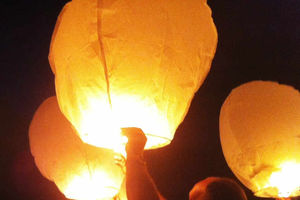 Supporting image for story: Chinese lanterns set to be banned from council property