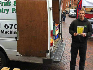 Supporting image for story: Oswestry market trader furious to get parking ticket as he loads his van